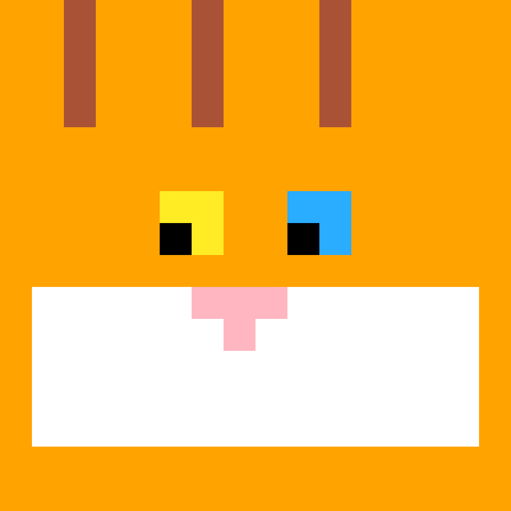 Kitzil pixel cat logo